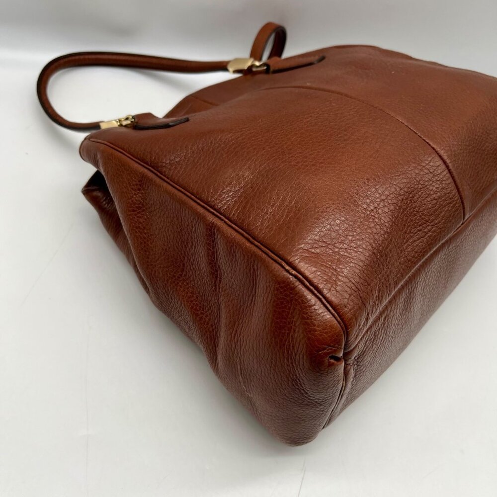 Coach Brown Leather Madison Collection Tote Bag - Picture 9 of 12